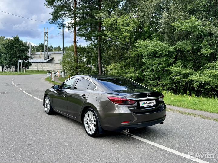 Mazda 6 2.5 AT, 2015, 145 330 км