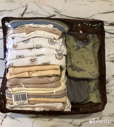 Одежда для новорожденных пакетом 56-68