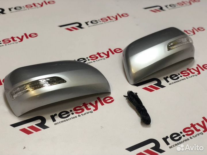 Крышка зеркала Toyota Land Cruiser 200 12-21 Сер