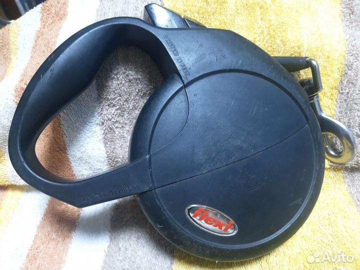 Поводок рулетка Flexi 5м чёрный