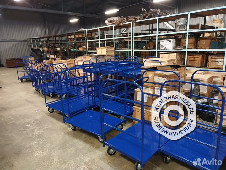 Тележка грузовая платформенная для склада тп 1