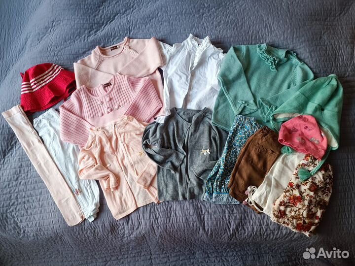 Пакет вещей на девочку 98 104