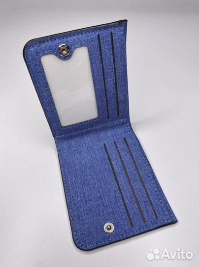 Кошелек Джинсовый Синий