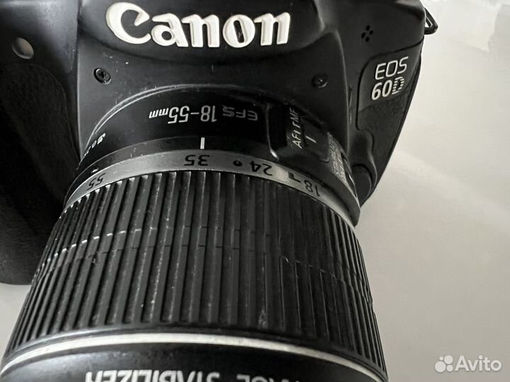 Зеркальный фотоаппарат canon 60d
