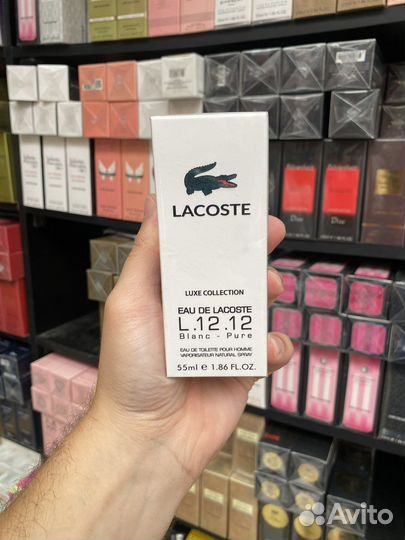 Lacoste l.12.12 blanc оригинал тестер 55мл