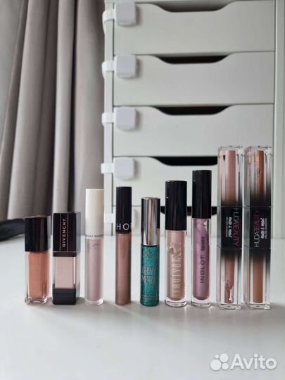 Кремовые тени huda, chanel, urban decay