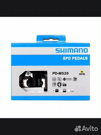 Педали контактные Shimano/Look M520