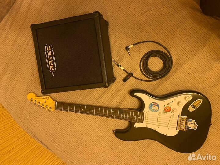 Гитара fender squier MM Stratocaster