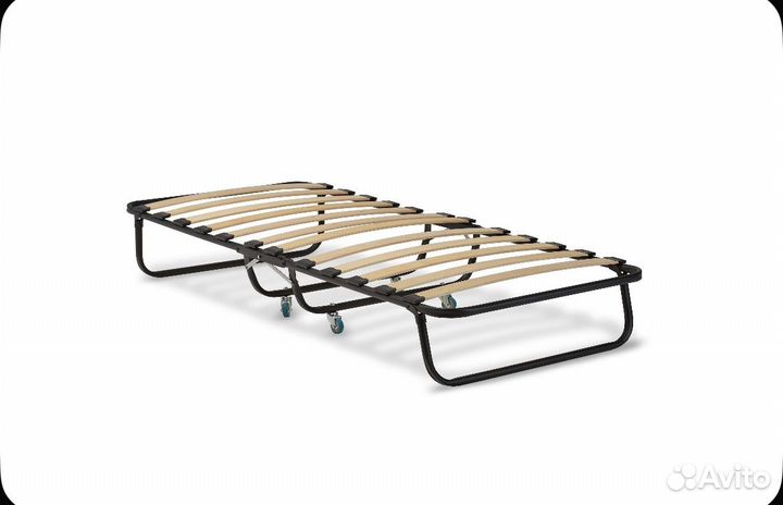Раскладушка с матрасом