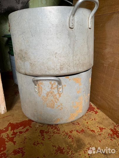 Кастрюля эмалированная 40 литров