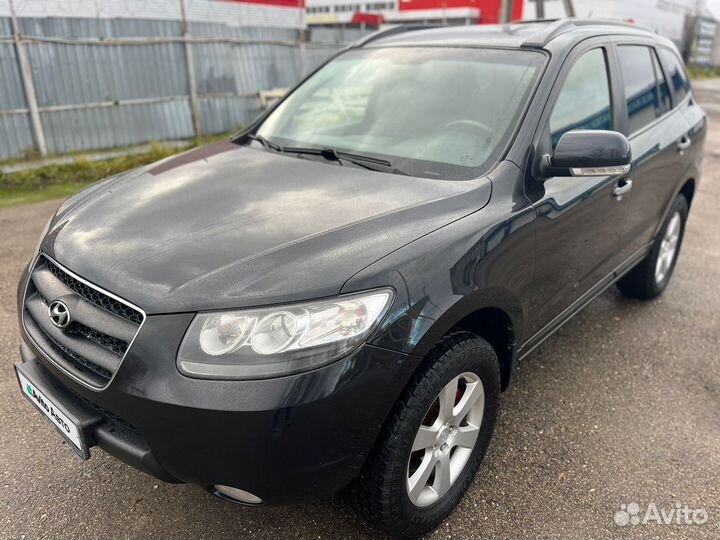 Hyundai Santa Fe 2.2 AT, 2008, 225 330 км