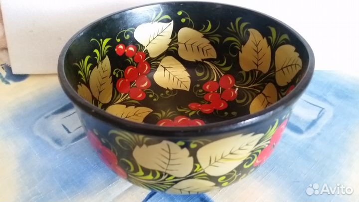 Вазы (дерево, роспись)