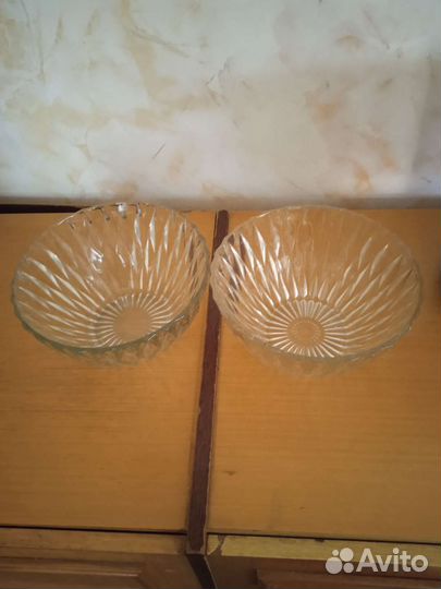 Салатник хрустальный большой