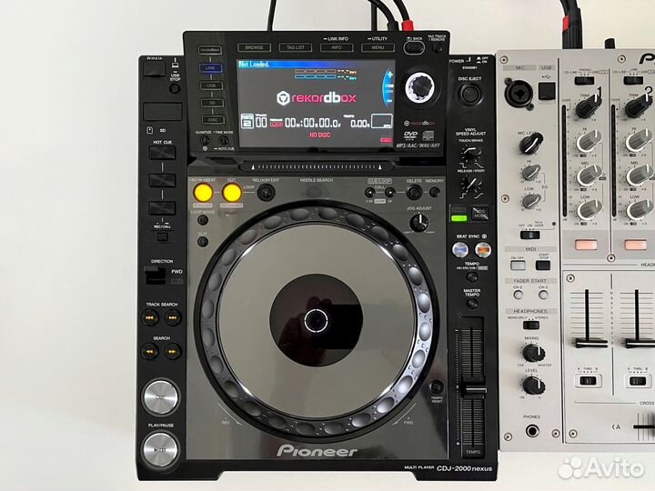 Pioneer CDJ 2000 nexus 2 шт. + Pioneer DJM-750