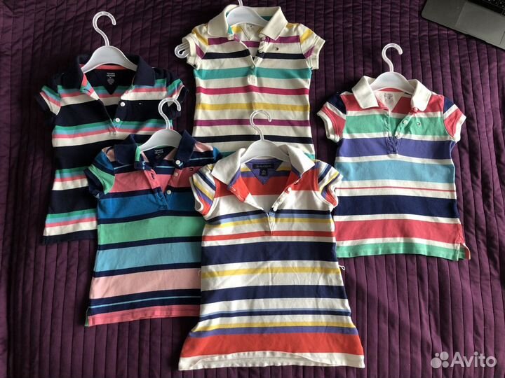 Поло tommy hilfiger на девочку