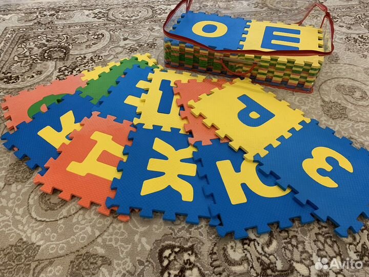 Пазл-коврик Алфавит