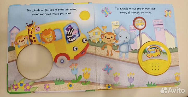 Детская музыкальная книжка на английском языке