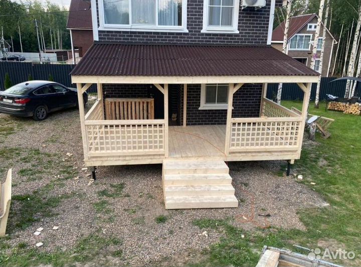 Беседка из дерева