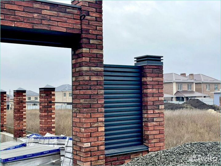 Гибкий клинкер широкоформат на сетке