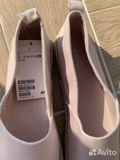 Эспадрильи/балетки hm