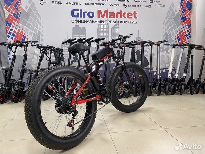 Складной Электрофэтбайк Электровелосипед