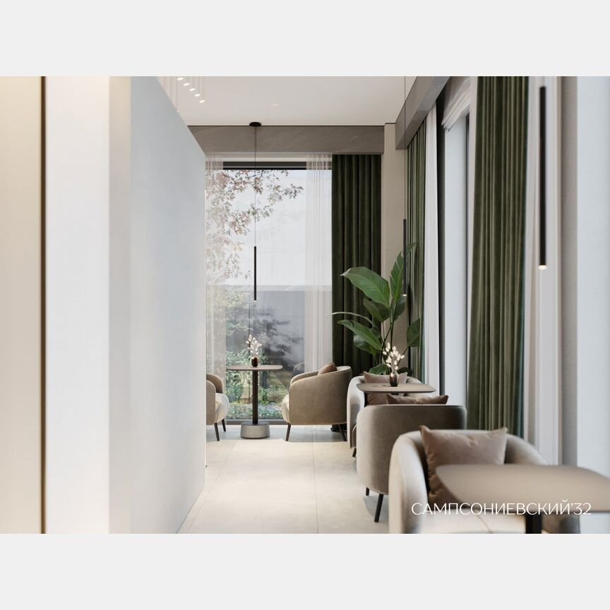 2-к. квартира, 69,9 м², 4/10 эт.