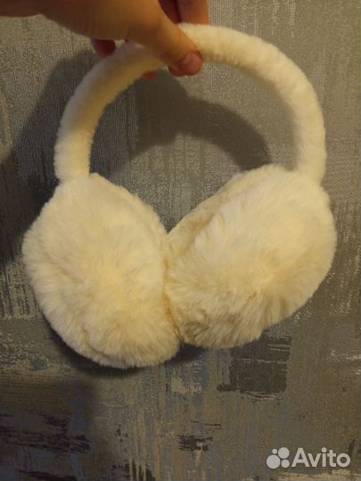 Меховые наушники