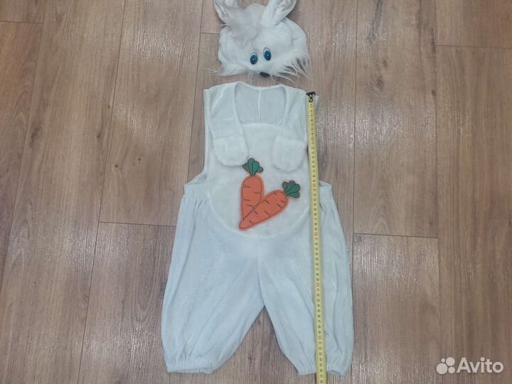 Костюм зайчика для мальчика 3-5 лет