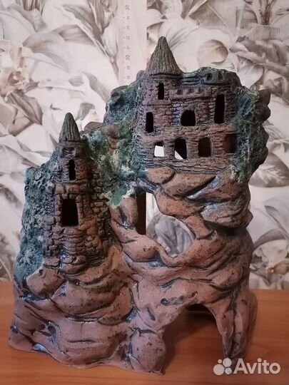 Декорации для аквариума, замок