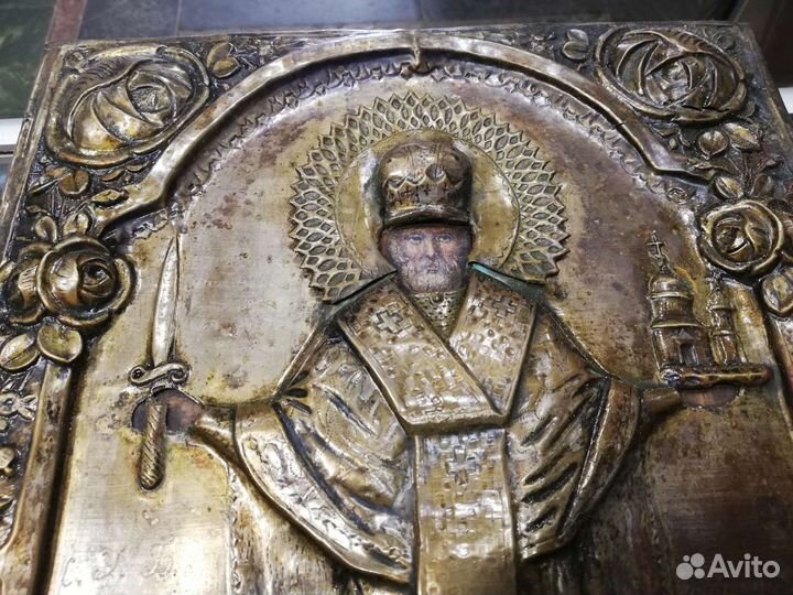 Икона Николай чудотворец Можайский