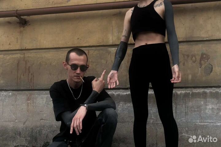 Блэкворк (блэкаут) тату