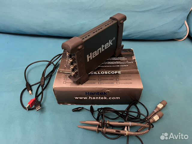 Цифровой USB осциллограф-приставка Hantek6104BD купить в Москве ...
