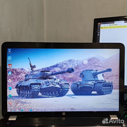 Большой HP I5 RAM6GB SSD/HDD game