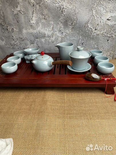 Китайский сервиз Жу Яо для чайной церемонии 13