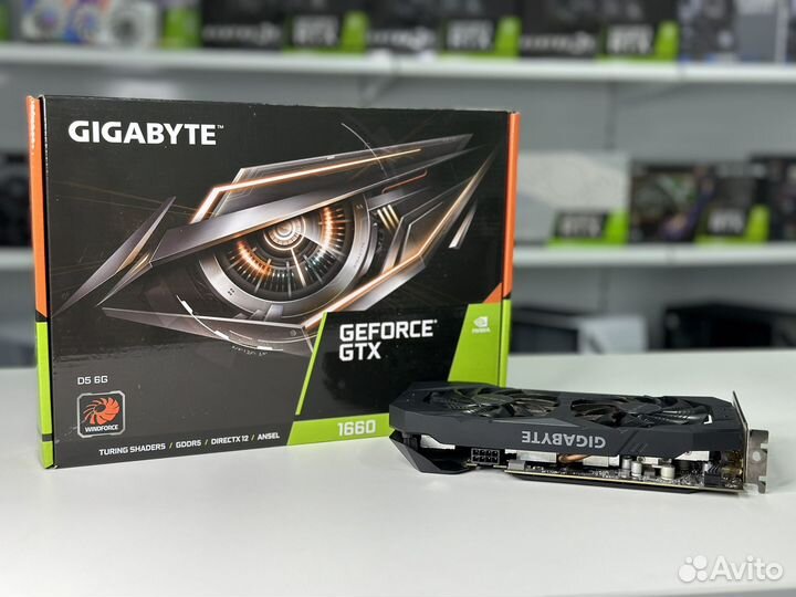 Видеокарта Gigabyte GTX 1660 6GB