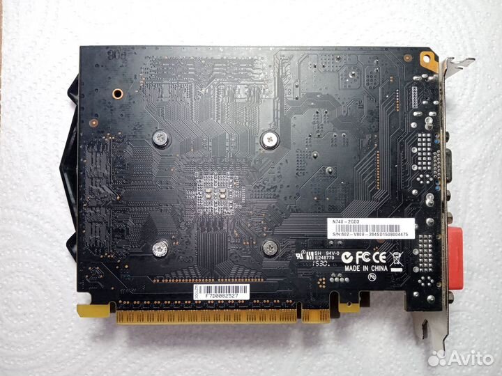 Видеокарта MSI 2Gb