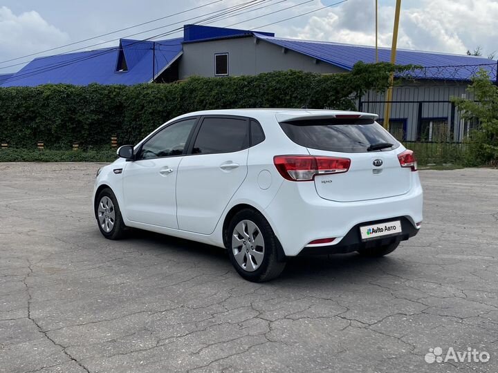 Kia Rio 1.6 МТ, 2016, 55 789 км