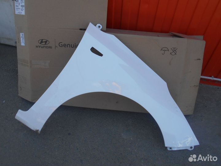 Крыло пер.пр.hyundai solaris