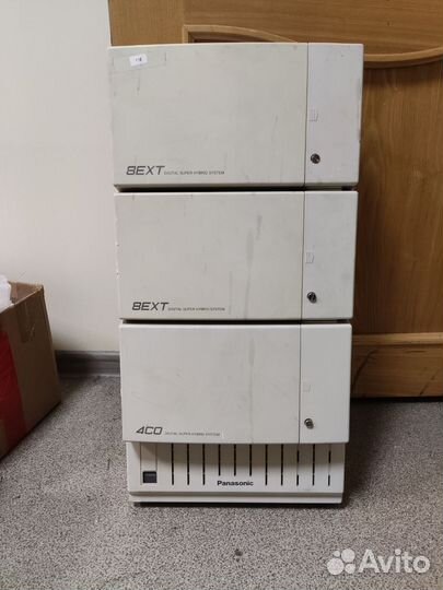 Гибридная атс Panasonic kx-TD1232