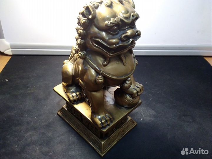 Статуэтка страж. Китайский Лев. Идеал