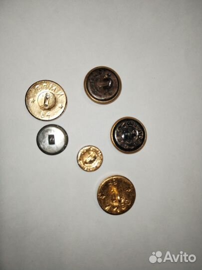 Военные пуговицы СССР