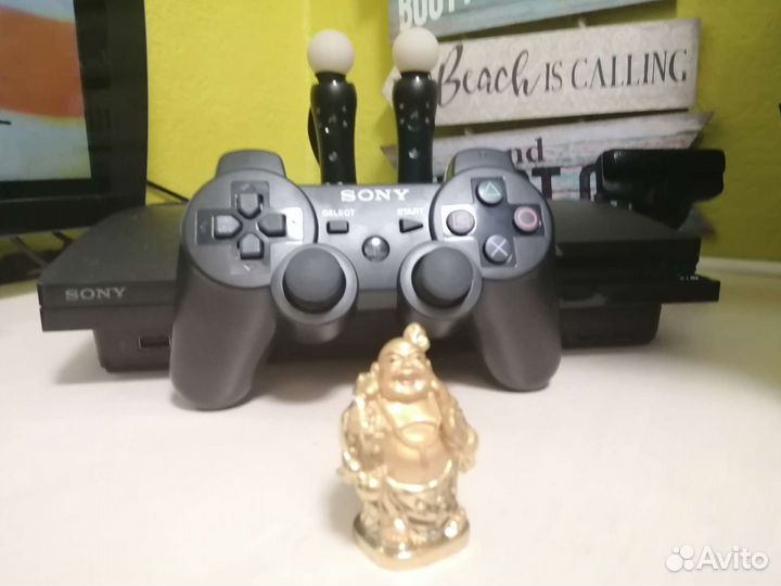 Sony PlayStation Slim PS3 & 100 игр