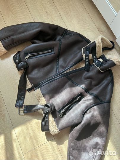 Дубленка zara (не алик )