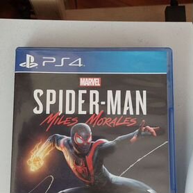 Spider man miles morales ps4 диск на русском