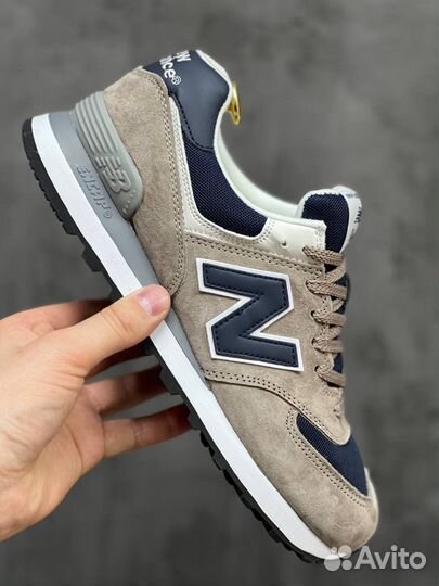 Кроссовки New Balance 574 Beige / Blue