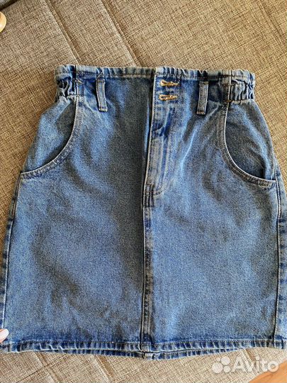 Юбка джинсовая mango S