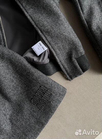 Костюм двойка MIU MIU с юбкой женский