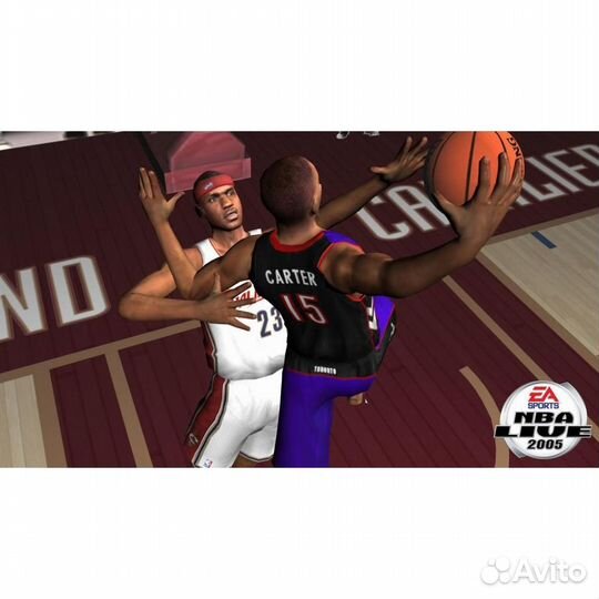 NBA Live 2005, б/у, множ.царап., английский (Xbox)
