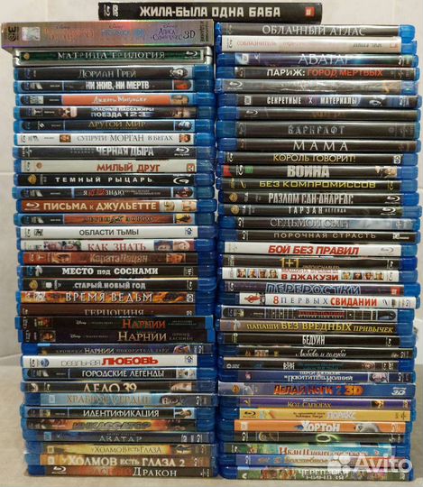 Подборка blu-ray дисков, лицензия