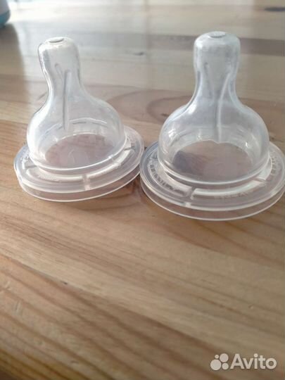 Соски бутылочные avent